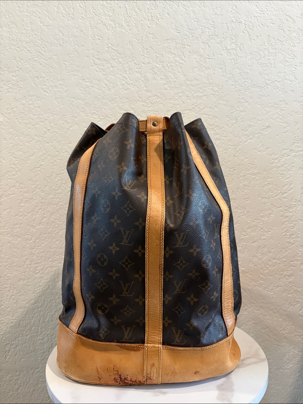 Louis Vuitton Randonnee AS0997 GM Brown Monogram Shoulder Bag